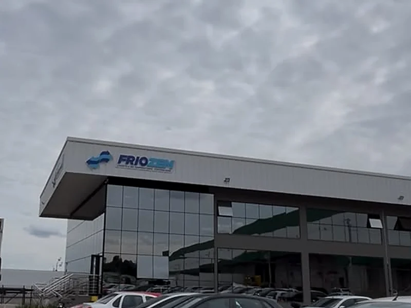 Prédio da Friozem, onde ficam o estoque, a logística e o PCM da MAR